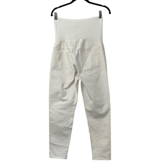 GAP White Maternity True Skinny Crop Jeans(Size 28reg) - Picture 4 of 8